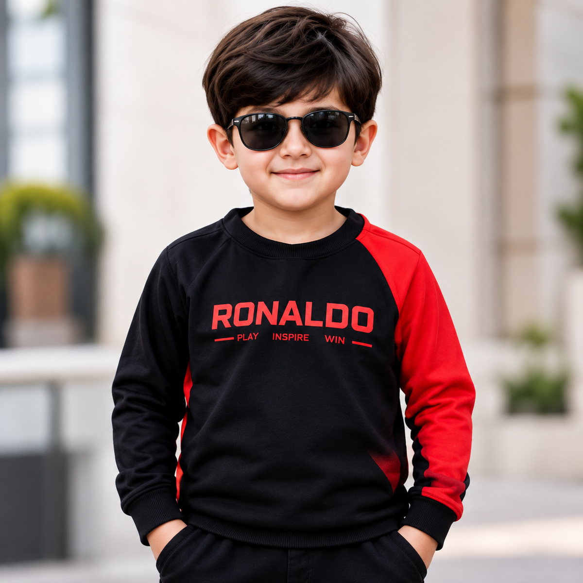 Wonder Fashion DNO 4014 – Printed Jacket 3-Piece Boys Set